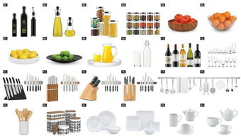 一站式获取 专业厨房用品3D模型合辑，含SU模型与设计图